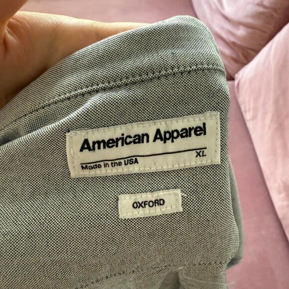 American Apparel Grey Painter’s Shirt - Picture 6 of 6